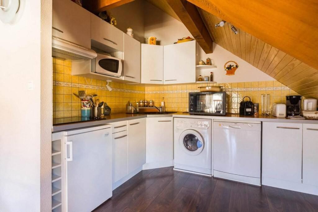 Appartement Style Chalet A Saint Lary Soulan. 외부 사진